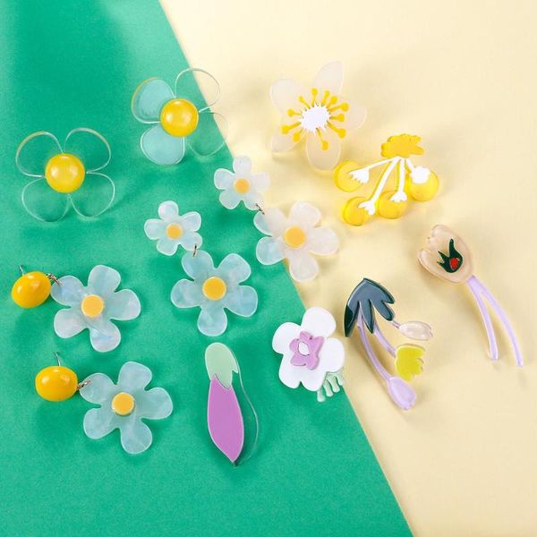aensoa new unique flower drop earrings for women statement multicolor acrylic pendant earrings fashion costume jewellery gift, Silver
aensoa new unique flower drop earrings for women statement multicolor acrylic pendant earrings fashion costume jewellery gift, Silver