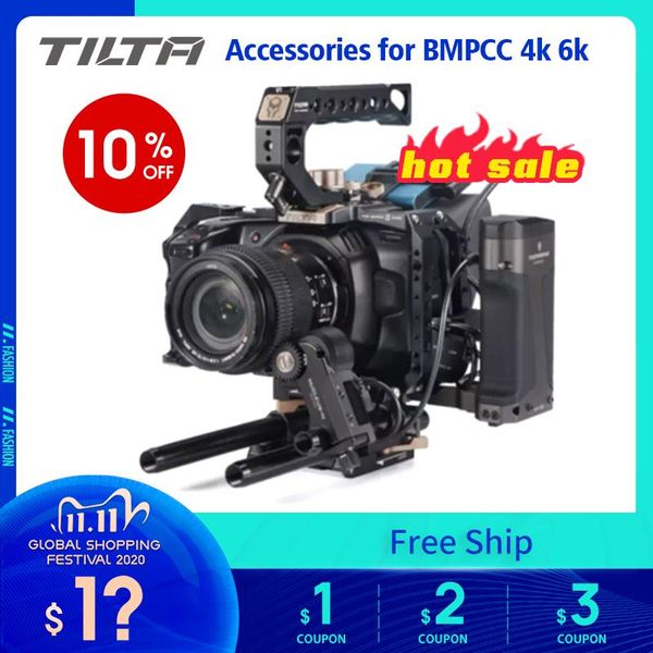 tilta bmpcc4k/6k full cage portable base hood hard drive bracket handle-black tilta accessories for bmpcc 4k 6k
tilta bmpcc4k/6k full cage portable base hood hard drive bracket handle-black tilta accessories for bmpcc 4k 6k