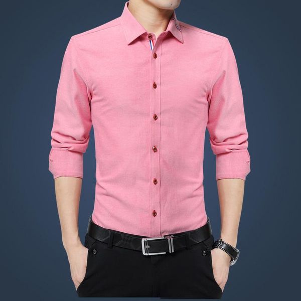 men's casual shirts spring and autumn lapel gentleman business high-end shirt non-iron anti-wrinkle, White;black
men's casual shirts spring and autumn lapel gentleman business high-end shirt non-iron anti-wrinkle, White;black
