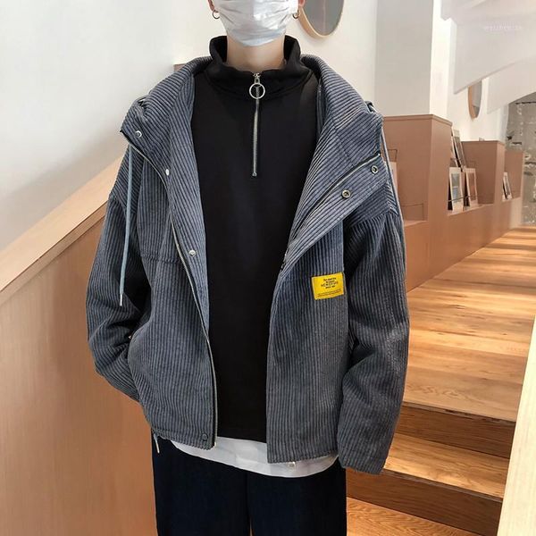 winter new corduroy jacket men's warm thick fashion solid color casual hooded coat man streetwear wild loose cotton male clothes1, Black;brown
winter new corduroy jacket men's warm thick fashion solid color casual hooded coat man streetwear wild loose cotton male clothes1, Black;brown