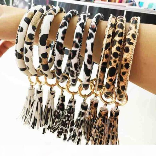 leather wrap bracelet key ring personalized leopard print tassel leather bracelets o key ring circle bracelet wristlet key, Silver
leather wrap bracelet key ring personalized leopard print tassel leather bracelets o key ring circle bracelet wristlet key, Silver