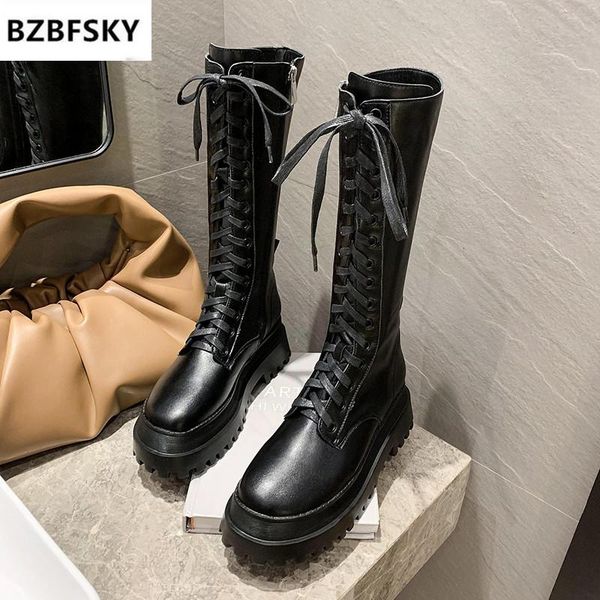 bzbfsky мода коренастый платформа boots женщины осень зима толстым дном длинные сапоги женщина черный кожа pu колено высокий botas 35-40, Black
bzbfsky мода коренастый платформа boots женщины осень зима толстым дном длинные сапоги женщина черный кожа pu колено высокий botas 35-40, Black