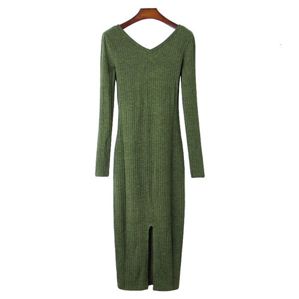 2021 new autumn winter wool cashmere sheath sweater women long sleeve double v neck robe femme vestidos bodycon es f2td, Black;gray
2021 new autumn winter wool cashmere sheath sweater women long sleeve double v neck robe femme vestidos bodycon es f2td, Black;gray