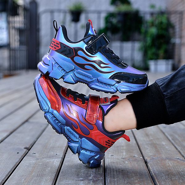 leather shoes spring and autumn new gradient color outdoor running shoes trend leisure children's sports shoes, Black
leather shoes spring and autumn new gradient color outdoor running shoes trend leisure children's sports shoes, Black