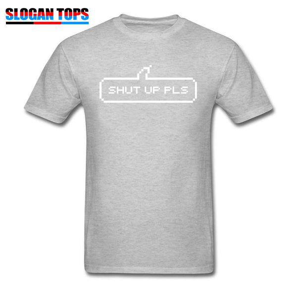 men shut up pls grey round collar summer streetwear grey white letter funky personalized sport hooded sweatshirt hoodie men t shirt
men shut up pls grey round collar summer streetwear grey white letter funky personalized sport hooded sweatshirt hoodie men t shirt