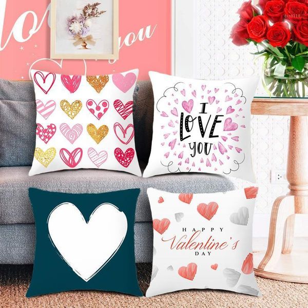 4pc valentine's day flower heart polyester decorative throw pillowcase i love you letter cushions cover for sofa car1 
4pc valentine's day flower heart polyester decorative throw pillowcase i love you letter cushions cover for sofa car1