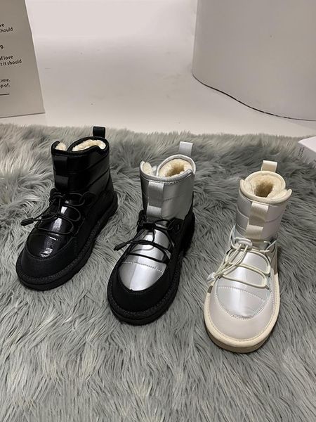 snow boots women 2020 new korean fashion casual thick waterproof cold-proof warm flat shoes, Black
snow boots women 2020 new korean fashion casual thick waterproof cold-proof warm flat shoes, Black