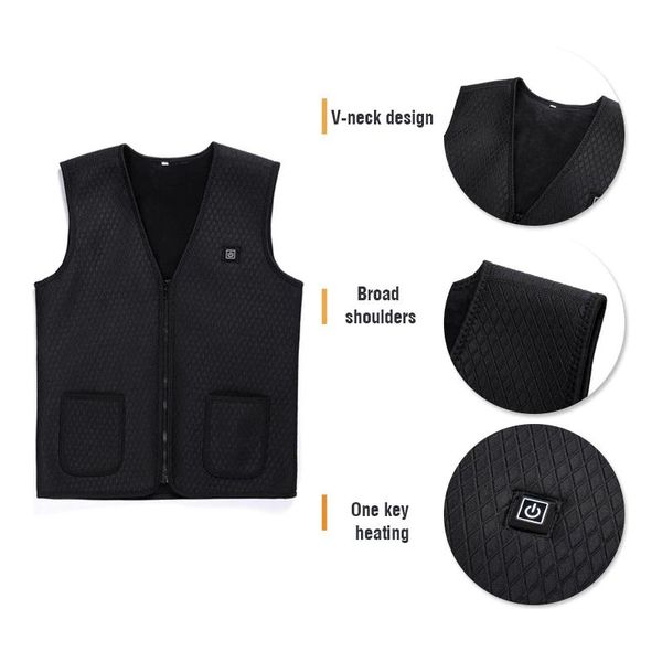 heated jacket heating vest hiking clothing usb charging intelligent electric hunting vest heating warm jacket winter outdoor, Gray;blue
heated jacket heating vest hiking clothing usb charging intelligent electric hunting vest heating warm jacket winter outdoor, Gray;blue