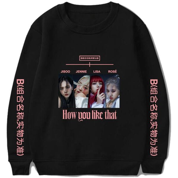new k pop kpop hoodie how you like that album k-pop clothes men women long sleeve sweatshirts pullovers hip hop hoody drops, Black
new k pop kpop hoodie how you like that album k-pop clothes men women long sleeve sweatshirts pullovers hip hop hoody drops, Black