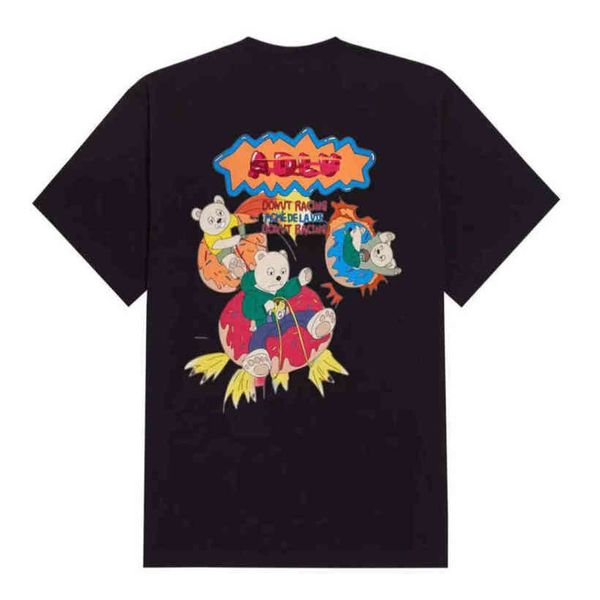 adlv teddy bear printing drilling t-shirs kawaii oversized tee casual cats y2k streetwear men t-shirt, White;black
adlv teddy bear printing drilling t-shirs kawaii oversized tee casual cats y2k streetwear men t-shirt, White;black