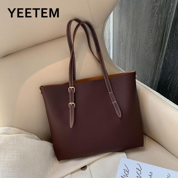 shoulder bags large-capacity solid color tote handbag women's bag wild retro simple trend diagonal bucket type pu leather
shoulder bags large-capacity solid color tote handbag women's bag wild retro simple trend diagonal bucket type pu leather