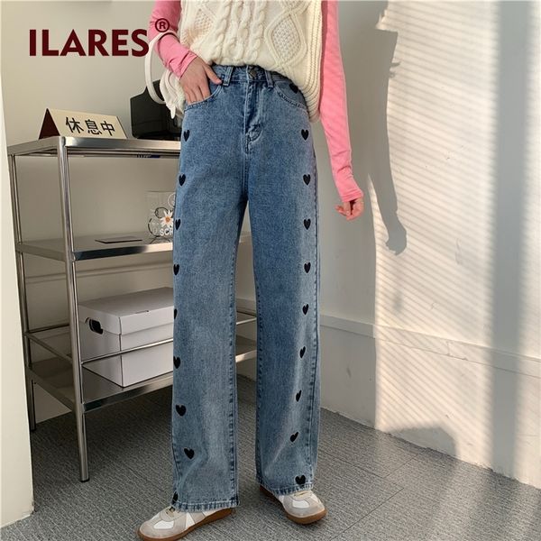 women in loose clothes with romantic prints, wide leg pants and straight legs, black jeans, winter, Blue
women in loose clothes with romantic prints, wide leg pants and straight legs, black jeans, winter, Blue