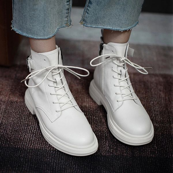 autumn martens boots for women spring zipper leather rubber lace up ankle boots female shoes white booties motorcycle #eu1n, Black
autumn martens boots for women spring zipper leather rubber lace up ankle boots female shoes white booties motorcycle #eu1n, Black