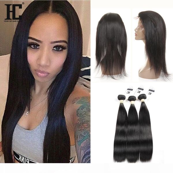 hc pre plucked 360 lace frontal closure with bundles 3 pcs malaysian virgin hair with 360 lace frontal malaysian straight hair extension, Black;brown
hc pre plucked 360 lace frontal closure with bundles 3 pcs malaysian virgin hair with 360 lace frontal malaysian straight hair extension, Black;brown