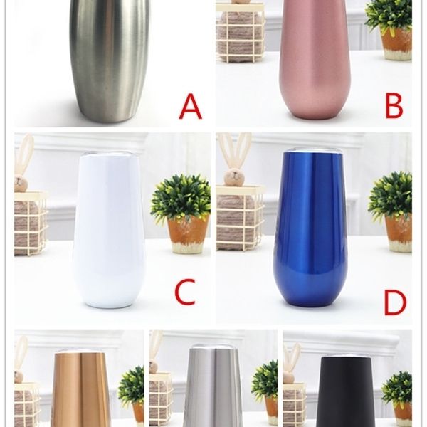 6oz stainless steel egg cups stemless glass mini kids unbreakable tumbler with lid vacuum insulated for wine coffee mug a05
6oz stainless steel egg cups stemless glass mini kids unbreakable tumbler with lid vacuum insulated for wine coffee mug a05