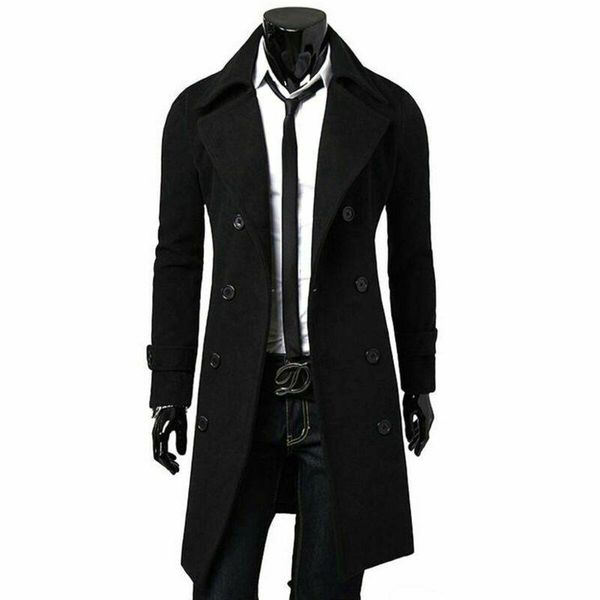 fashion autumn winter jacket quality long trench coat for menthicken jacket woolen slim male black male overcoat windbreaker, Tan;black
fashion autumn winter jacket quality long trench coat for menthicken jacket woolen slim male black male overcoat windbreaker, Tan;black