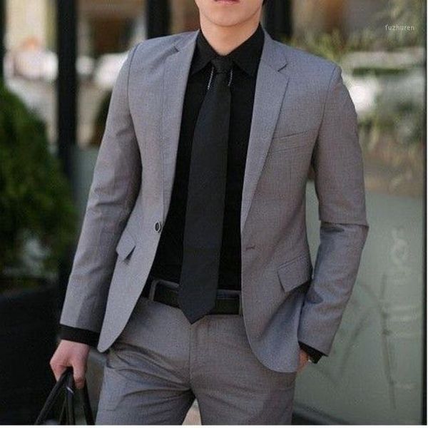 custom made grey men suits wedding prom suits vintage groomsmen latest casual tuxedos mens daily wear suit(jacket+pants)1, White;black
custom made grey men suits wedding prom suits vintage groomsmen latest casual tuxedos mens daily wear suit(jacket+pants)1, White;black