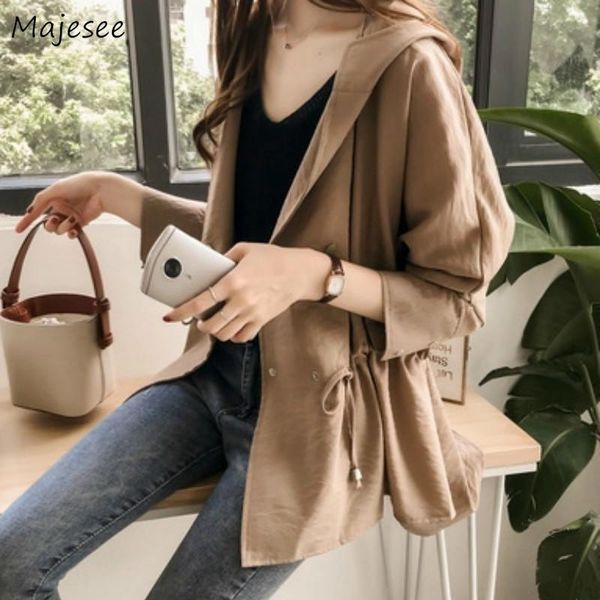 trench coat for women solid plus size windbreaker casual womens clothes 2020 korean fashion double breasted elegant simple soft, Tan;black
trench coat for women solid plus size windbreaker casual womens clothes 2020 korean fashion double breasted elegant simple soft, Tan;black