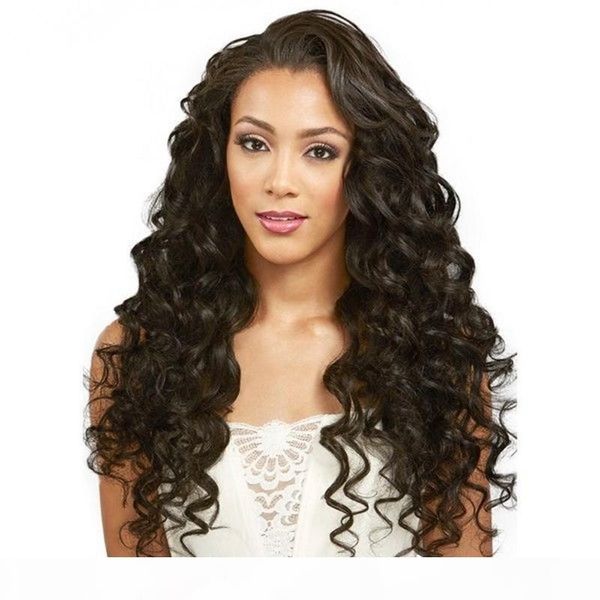 no shedding no tangle 100% unprocessed virgin remy human hair long natural color deep wave full lace wig for women, Black;brown
no shedding no tangle 100% unprocessed virgin remy human hair long natural color deep wave full lace wig for women, Black;brown