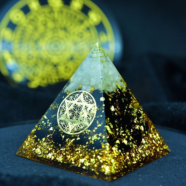aurareiki orgonite pyramid ajna chakra raziel natural white crystal obsidian expel evil forces resin crafts jewelry, Black
aurareiki orgonite pyramid ajna chakra raziel natural white crystal obsidian expel evil forces resin crafts jewelry, Black