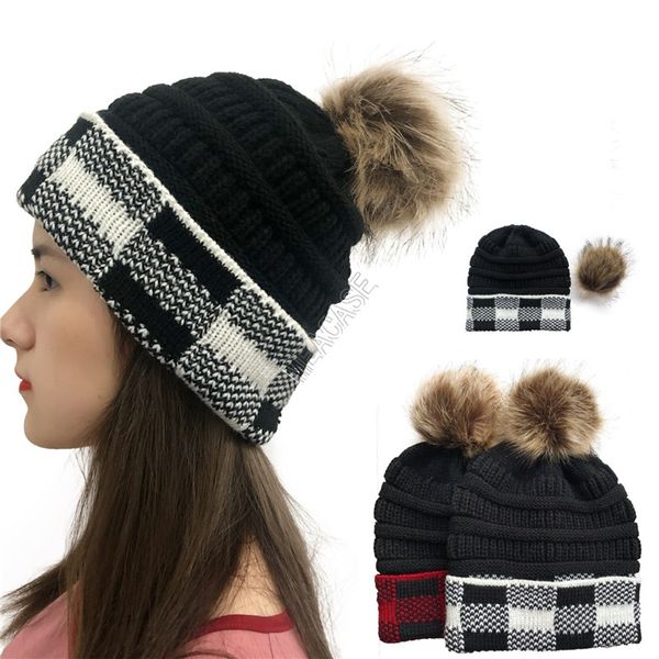 winter hats beanies women tartan plaid color block warm wool caps knitted hat with fuzzy ball cap skullies caps crochet hats 2 color d102711, Yellow
winter hats beanies women tartan plaid color block warm wool caps knitted hat with fuzzy ball cap skullies caps crochet hats 2 color d102711, Yellow
