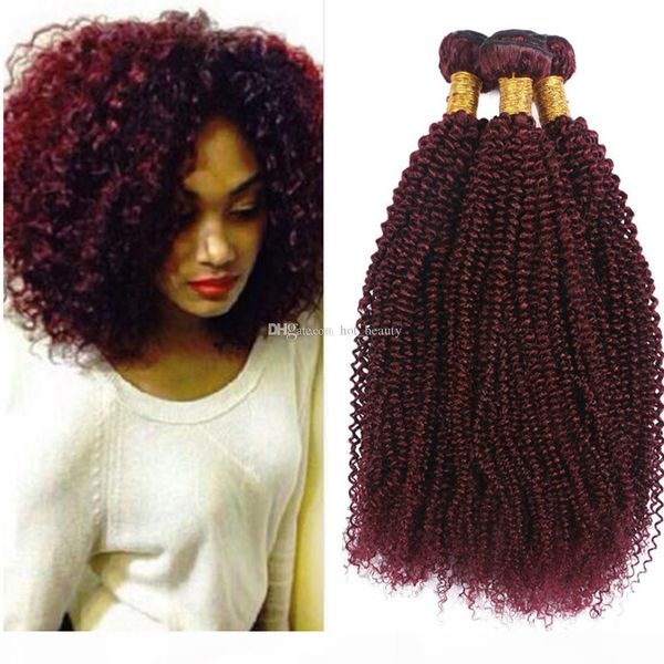 brazilian human hair weave wine red 99j kinky curly hair 3 bundles 99j hair burgundy afro kinky weave bundles 100g pc, Black
brazilian human hair weave wine red 99j kinky curly hair 3 bundles 99j hair burgundy afro kinky weave bundles 100g pc, Black