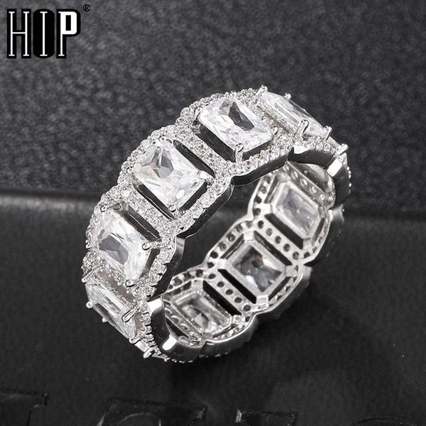 hip hop popular baguette tready bling iced out copper zircon ring for men women jewelryq0115, Golden;silver
hip hop popular baguette tready bling iced out copper zircon ring for men women jewelryq0115, Golden;silver