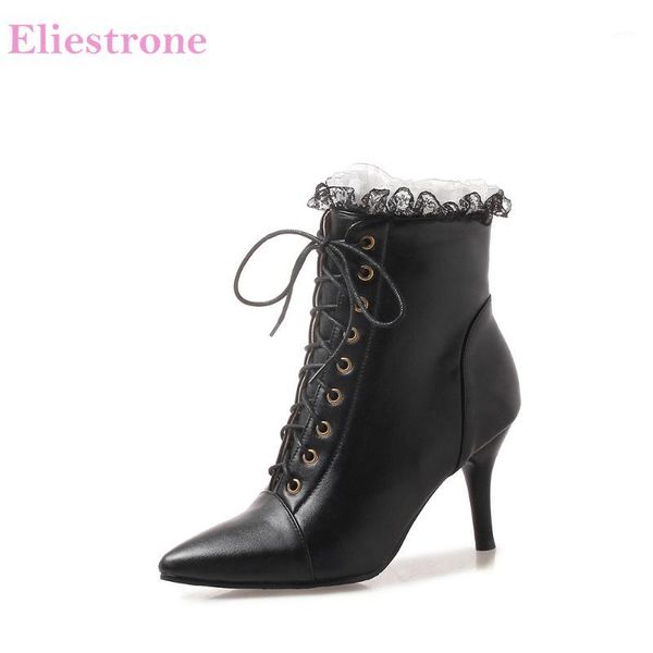 2018 new autumn glamour white green women ankle dance boots lace up lady shoes high heels ab821 plus big size 10 32 45 481, Black
2018 new autumn glamour white green women ankle dance boots lace up lady shoes high heels ab821 plus big size 10 32 45 481, Black