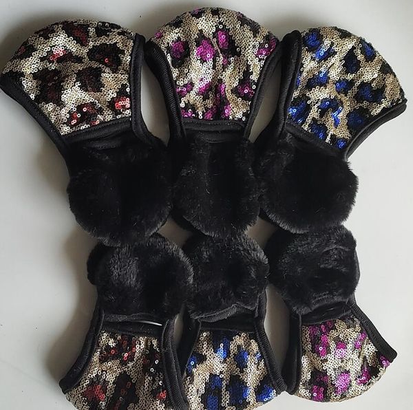 winter plush fleece face mask kids leopard sequined mask fashion sequins facemask with earmuffs skimask outdoor sport headwear e102301
winter plush fleece face mask kids leopard sequined mask fashion sequins facemask with earmuffs skimask outdoor sport headwear e102301