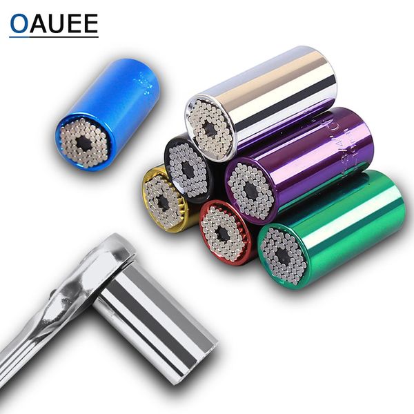 oauee universal torque wrench spanner grip multi function universal ratchet socket 7-19mm power drill adapter hand tools
oauee universal torque wrench spanner grip multi function universal ratchet socket 7-19mm power drill adapter hand tools