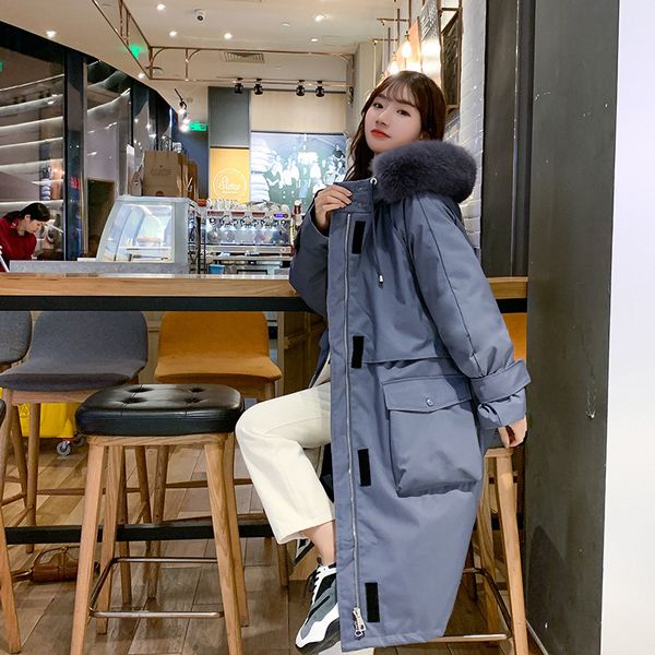 2021 newwomen slim x-long winter jacket female hooded fur collar outwear style coat femme chaqueta mujer 4957, Black
2021 newwomen slim x-long winter jacket female hooded fur collar outwear style coat femme chaqueta mujer 4957, Black