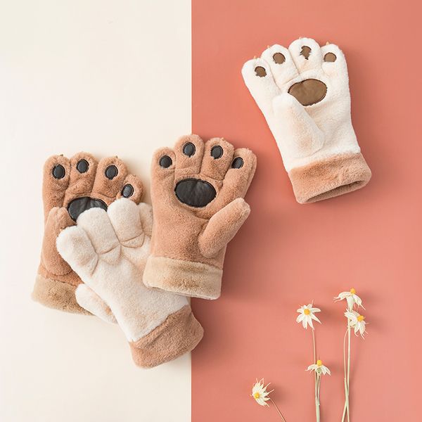 viphairy big bear' paw fingertips hanging neck gloves for girls winter soft cute warm plush girl presents korean version insmvp, Blue;gray
viphairy big bear' paw fingertips hanging neck gloves for girls winter soft cute warm plush girl presents korean version insmvp, Blue;gray