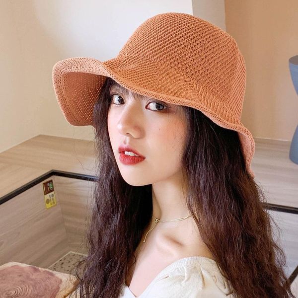 beanie/skull caps 56-58 cm outdoors travel summer women collapsible bucket hats breathable knitted sun visors soft dome casual hat, Blue;gray
beanie/skull caps 56-58 cm outdoors travel summer women collapsible bucket hats breathable knitted sun visors soft dome casual hat, Blue;gray