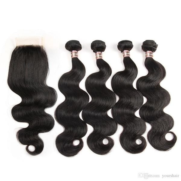 virgin hair body wave 4 bundles with closure baby hair 5pcs lot 100% unprocessed virgin hair wefts, Black;brown
virgin hair body wave 4 bundles with closure baby hair 5pcs lot 100% unprocessed virgin hair wefts, Black;brown