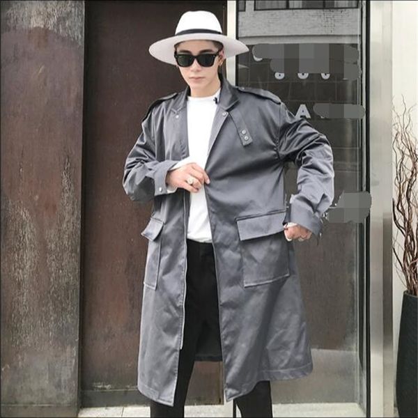 2021 new long loose-fitting young spring student autumn korean style coats popular. khpt, Tan;black
2021 new long loose-fitting young spring student autumn korean style coats popular. khpt, Tan;black