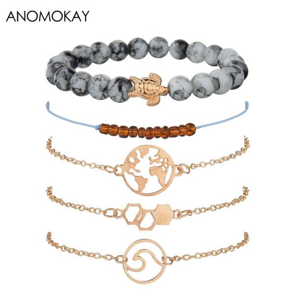 5 шт / set мода gem бисер звено цепи браслет европейских американский trendy животные геометрического многослойная подвеска wrap браслет, Black
5 шт / set мода gem бисер звено цепи браслет европейских американский trendy животные геометрического многослойная подвеска wrap браслет, Black