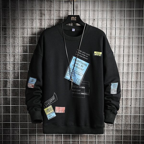 fashion brand hoodies black white print spring autumn hip hop loose casual men's sweatshirts punk streetwear clothes kg-562
fashion brand hoodies black white print spring autumn hip hop loose casual men's sweatshirts punk streetwear clothes kg-562