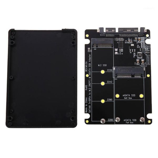 2 in 1 ngff m.2 b+m key mini pci-e or msata ssd to sata iii adapter card for full msata ssd/ 2230/2242/2260/22x80 m21
2 in 1 ngff m.2 b+m key mini pci-e or msata ssd to sata iii adapter card for full msata ssd/ 2230/2242/2260/22x80 m21