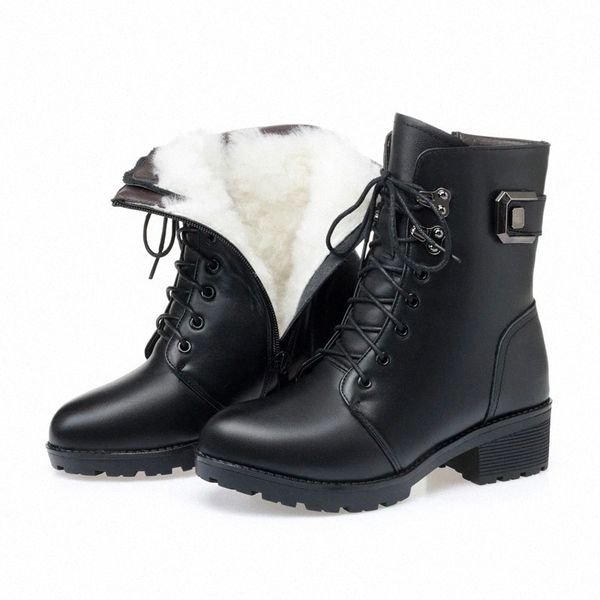 Leather Boots Women Winter New 2020 Wool Warm Genuine Leather Non-slip Motorcycle Ladies Boots Large Size 43 Winter Snow #bu6B, Black
Leather Boots Women Winter New 2020 Wool Warm Genuine Leather Non-slip Motorcycle Ladies Boots Large Size 43 Winter Snow #bu6B, Black