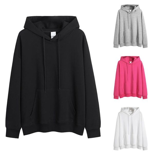 autumn winter new women large pockets sweatshirt mid-length loose hedging korean solid color hoody pullover, Black
autumn winter new women large pockets sweatshirt mid-length loose hedging korean solid color hoody pullover, Black
