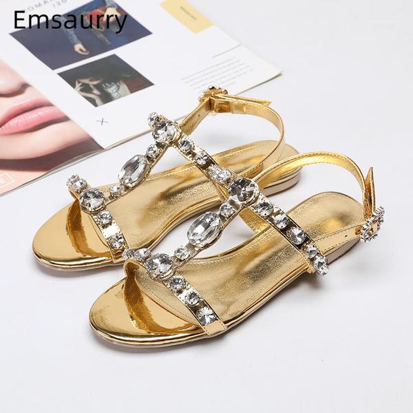 sandals 2021 summer jeweled t-strap women gold genuine leather flat beach shoes woman open toe sandalias mujer1, Black
sandals 2021 summer jeweled t-strap women gold genuine leather flat beach shoes woman open toe sandalias mujer1, Black