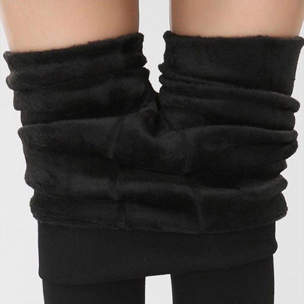women heat fleece winter fashion stretchy leggings warm fleece lined slim thermal pants autumn women clothes fj55, Black
women heat fleece winter fashion stretchy leggings warm fleece lined slim thermal pants autumn women clothes fj55, Black
