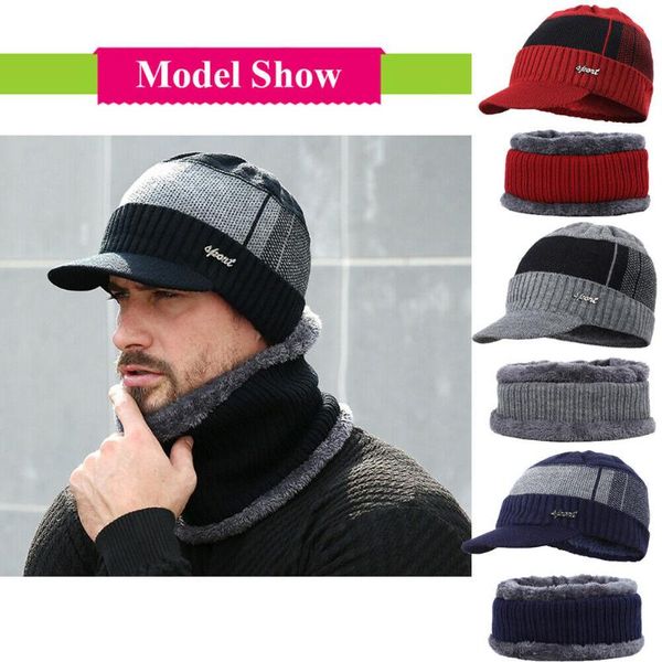 two pieces hat scarf set mens winter warm hat and scarf set knitted cap sets 4 colours, Blue;gray
two pieces hat scarf set mens winter warm hat and scarf set knitted cap sets 4 colours, Blue;gray