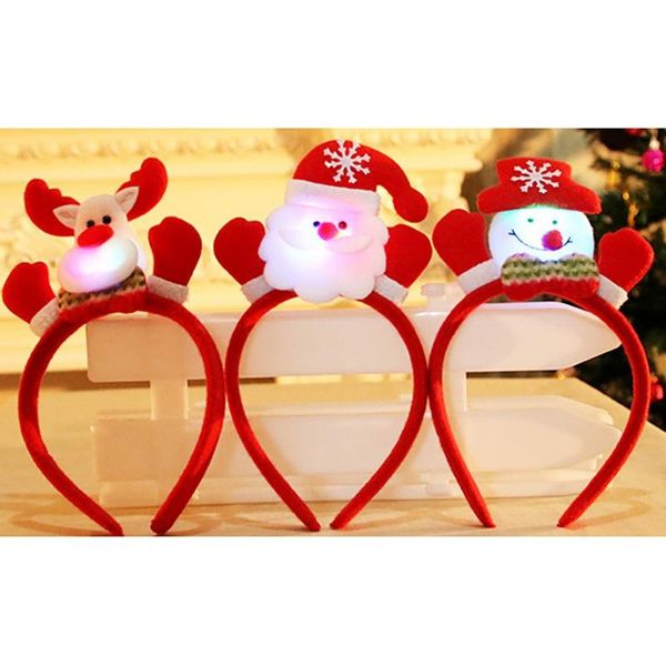 children christmas cute headband santa snowman elk bear party decorations luminous headband
children christmas cute headband santa snowman elk bear party decorations luminous headband