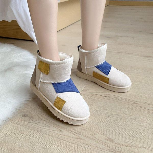 short tube women snow boots 2020 winter new women boots color matching thick-soled warm cotton outdoor non-slip shoes, Black
short tube women snow boots 2020 winter new women boots color matching thick-soled warm cotton outdoor non-slip shoes, Black