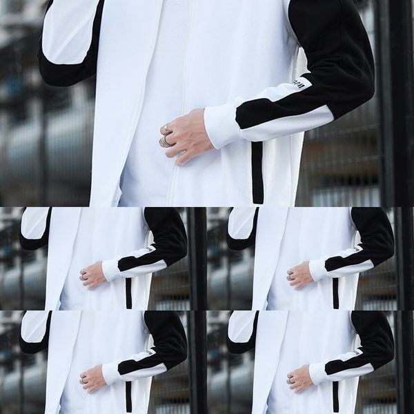 spring autumn men's cardigan and sweater fashionable sweater jacket jacket and versatilecolor contrast stitchingstudent's versatil, Black
spring autumn men's cardigan and sweater fashionable sweater jacket jacket and versatilecolor contrast stitchingstudent's versatil, Black