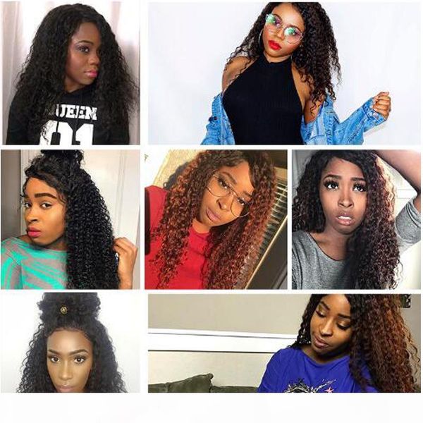 2018 peruvian kinky curly front lace human hair wigs unprocessed hair deep curl glueless full lace wig with baby hair, Black
2018 peruvian kinky curly front lace human hair wigs unprocessed hair deep curl glueless full lace wig with baby hair, Black