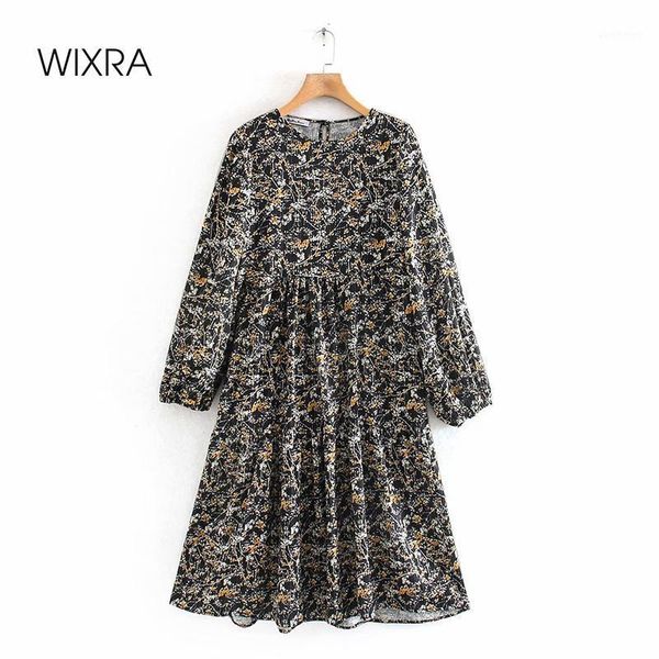 wixra womens dresses o neck long sleeve floral print ladies loose straight clothing spring summer1, Black;gray
wixra womens dresses o neck long sleeve floral print ladies loose straight clothing spring summer1, Black;gray