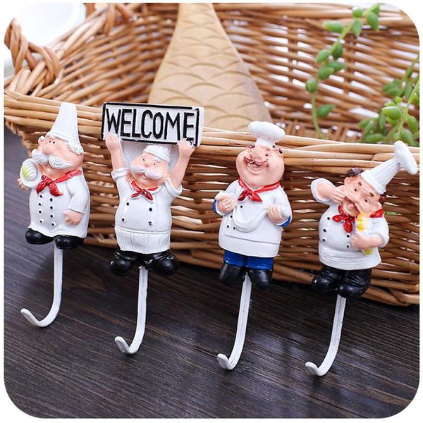 hooks & rails self adhesive chef resin wall hook hat coat hanger key holder home decor kitchen organizer bathroom accessories
hooks & rails self adhesive chef resin wall hook hat coat hanger key holder home decor kitchen organizer bathroom accessories