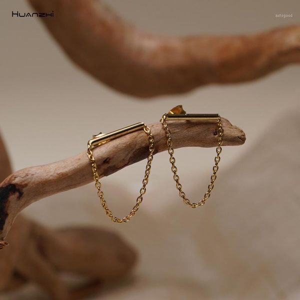stud huanzhi 2021 minimalist geometric metal chain long tassel earrings gold color asymmetry for women wedding jewelry1, Golden;silver
stud huanzhi 2021 minimalist geometric metal chain long tassel earrings gold color asymmetry for women wedding jewelry1, Golden;silver